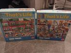 2x that's life puzzel 1000 stukjes, Ophalen of Verzenden, 500 t/m 1500 stukjes, Zo goed als nieuw