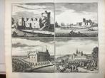 Zeeland Walcheren, vier kastelen, 1696, Antiek en Kunst, Verzenden