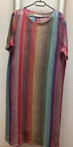 Zara jurk feestjurk pastel kleuren regenboog glitter pailet, Ophalen of Verzenden, Zo goed als nieuw, Maat 38/40 (M), Boven de knie