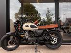 Hanway Caferacer RAW 50 | 4T | Ivory | Met Middenstandaard, Fietsen en Brommers, Brommers | Overige merken, Maximaal 45 km/u, Nieuw