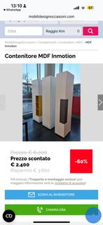 Contenitore MDF Inmotion kast design italiaans, Ophalen of Verzenden, Zo goed als nieuw