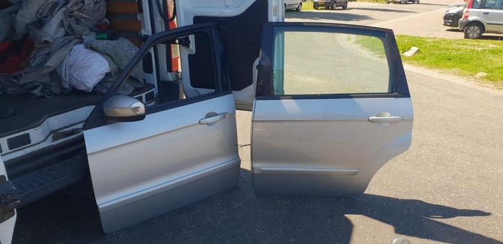 FORD S MAX PORTIEREN LV+LA  COMPLEET  EERSTE MODEL, Auto-onderdelen, Carrosserie en Plaatwerk, Deur, Gebruikt, Ophalen of Verzenden