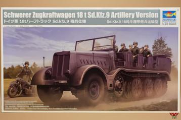 ROWASP | Trumpeter 1/35 Schwerer Zugkraftwagen 18to Sd Kfz 9 beschikbaar voor biedingen