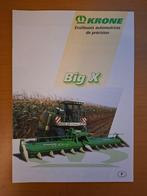 Folder Krone hakselaar Big X, Ophalen of Verzenden, Gelezen, Tractor en Landbouw