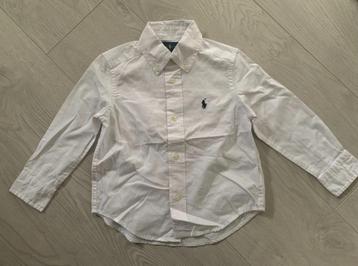 Originele witte RALPH LAUREN Overhemd maat 92, NIEUW! beschikbaar voor biedingen