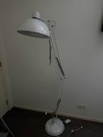 Witte Staande Bureaulamp, Ophalen, Gebruikt, Metaal, 150 tot 200 cm