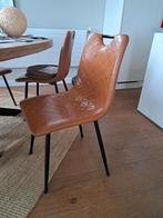 6 leuke eetkamerstoelen voor nieuwe ronde, Huis en Inrichting, Stoelen, Ophalen, Zo goed als nieuw, Bruin, Vijf, Zes of meer stoelen