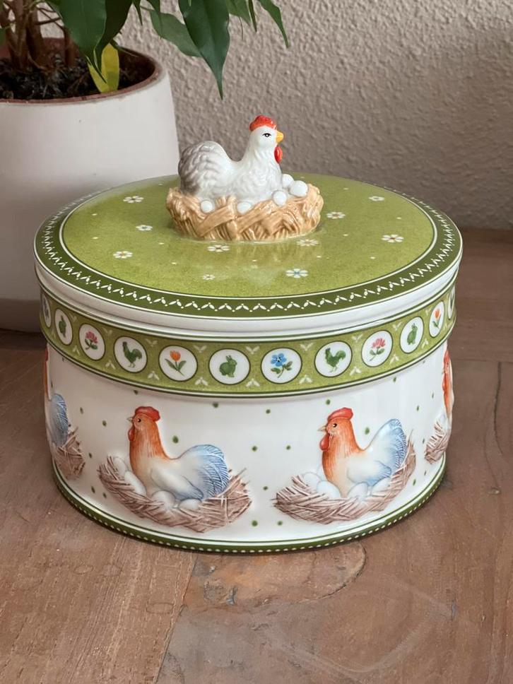 Villeroy & Boch - Farmers Spring - grote voorraadpot, Verzamelen, Blikken, Zo goed als nieuw, Overige, Ophalen of Verzenden