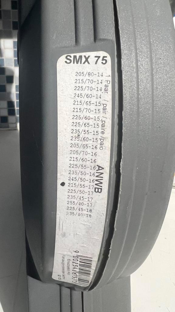 Pewag Sportmatik sneeuwkettingen type  SMX-73, -75 en -77., Auto diversen, Sneeuwkettingen, Zo goed als nieuw, Ophalen