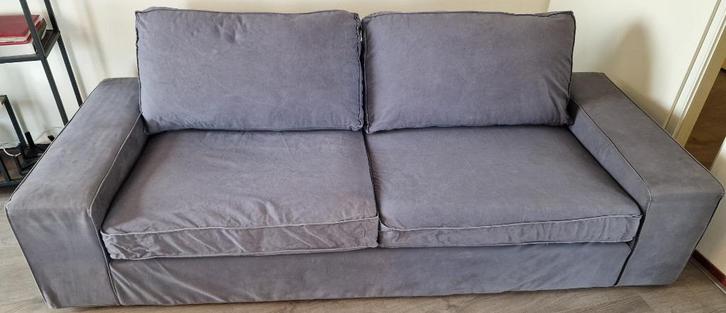 IKEA Kivik 3-zits bank, Huis en Inrichting, Banken | Bankstellen, Gebruikt, Rechte bank, Driepersoons, 200 tot 250 cm, 75 tot 100 cm