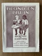 Te koop “Blond en bruin”, Boeken, Gelezen, Fictie algemeen, Jan Ligthart en H. Scheepstra, Ophalen of Verzenden
