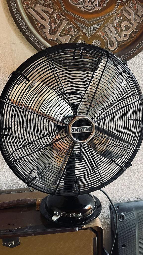 Cinni Retro Ventilator - In Een Nieuwe Staat, Witgoed en Apparatuur, Ventilatoren, Zo goed als nieuw, Statiefventilator, Ophalen of Verzenden