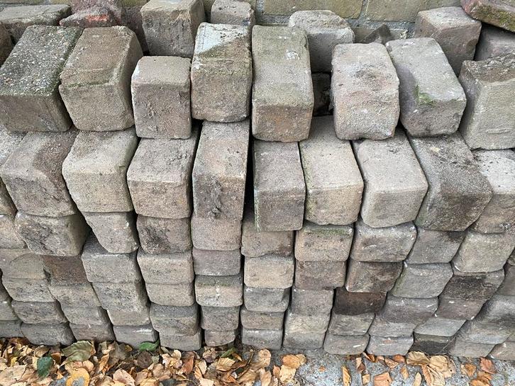 Gebruikte Klinkers - Tuinbestrating, Tuin en Terras, Tegels en Klinkers, Gebruikt, Klinkers, Beton, 5 tot 10 m², Ophalen