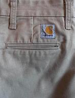 Carhartt Chino Werkbroek Beige W28 L32, Ophalen of Verzenden, Gedragen, Maat 46 (S) of kleiner, Beige