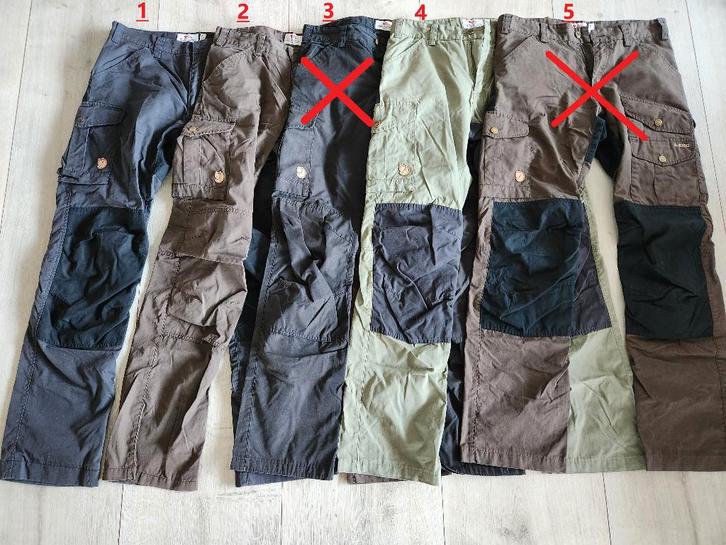 Fjällräven broeken te koop, Kleding | Heren, Broeken en Pantalons, Zo goed als nieuw, Overige maten, Overige kleuren, Ophalen of Verzenden
