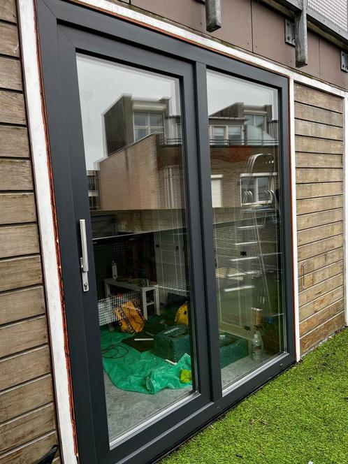 Mooie schuifpui, voordeuren, kozijnen HR++, Doe-het-zelf en Verbouw, Kozijnen en Schuifpuien, Nieuw, Schuifpui, Kunststof, 225 cm of meer