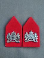Kraagspiegels korps Nationale Reserve, Ophalen of Verzenden, Landmacht, Nederland, Embleem of Badge