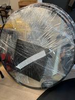 Kappersinventaris - Spiegel, Rekken, Lampen, Huis en Inrichting, Rond, Ophalen of Verzenden, Zo goed als nieuw, Minder dan 100 cm
