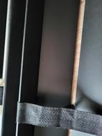 Jaloezie 1m x 1.80 zwart met afdeklat 2x, Ophalen, Zwart, 50 tot 100 cm, Zo goed als nieuw