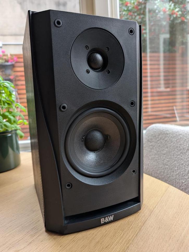 Paar B&W Prism DM302 Bowers Wilkins, Audio, Tv en Foto, Luidsprekers, Gebruikt, Front, Rear of Stereo speakers, 60 tot 120 watt