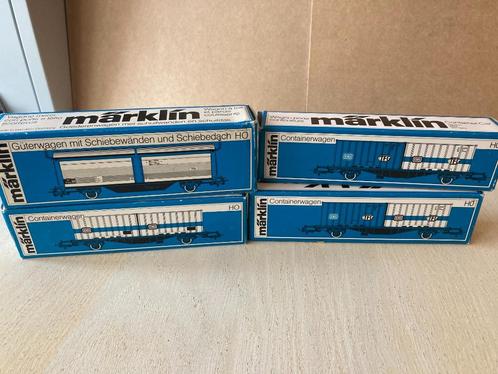 Marklin set 3 (lees de advertentie text aub), Hobby en Vrije tijd, Modeltreinen | H0, Gebruikt, Wagon, Wisselstroom, Märklin, Ophalen of Verzenden