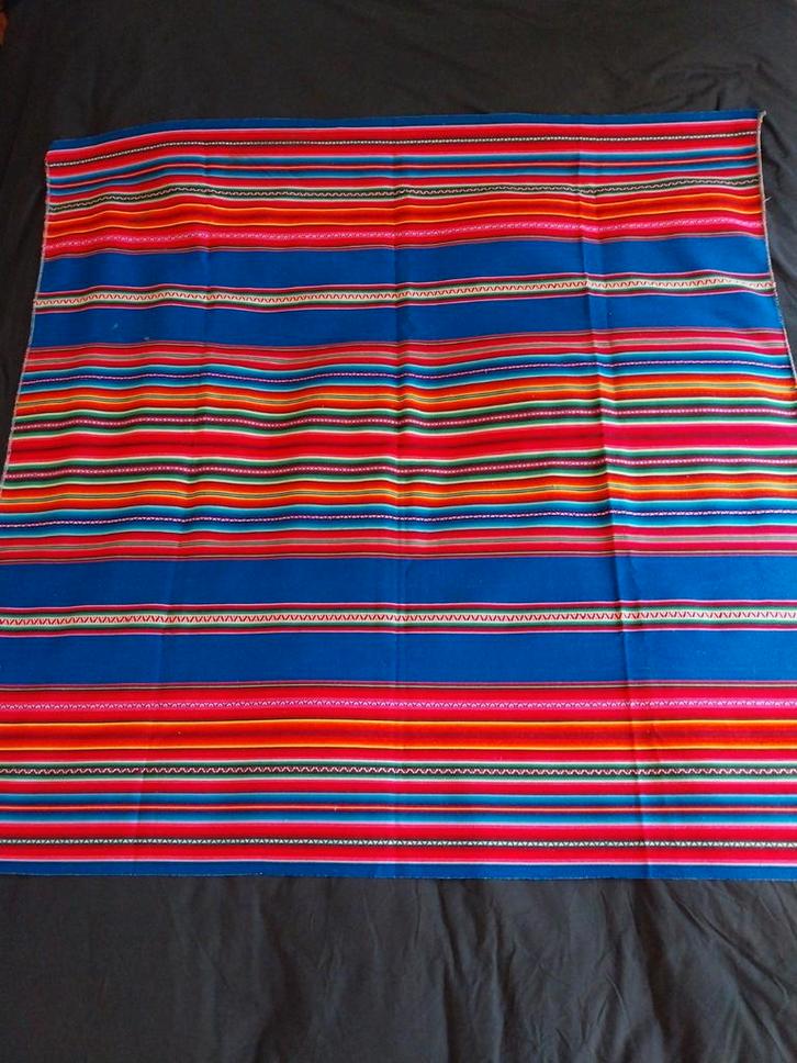 Boliviaanse Plaid / Kleed, Huis en Inrichting, Stoffering | Tapijten en Kleden, 200 cm of meer, Rechthoekig, Ophalen of Verzenden