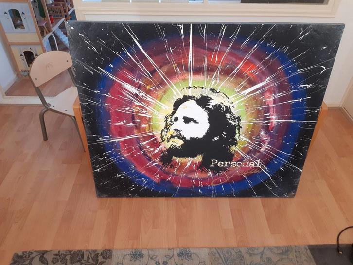 Groot Jezus schilderij op canvas, Antiek en Kunst, Kunst | Schilderijen | Klassiek, Ophalen