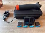 GoPro Hero 10 Black + accessoires, Audio, Tv en Foto, Actiecamera's, Ophalen, Zo goed als nieuw, GoPro