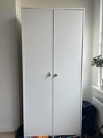 Witte kledingkast kleppstad ikea, Ophalen, Gebruikt, Met hangruimte, 50 tot 100 cm