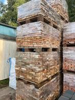 7.250 antieke handvorm ijsselstenen mooi genuanceerd 70M2 +, Doe-het-zelf en Verbouw, Metselstenen, Ophalen of Verzenden, Gebruikt