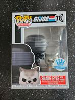Funko Pop! GI Joe #78 Snake Eyes with Timber, Ophalen of Verzenden, Nieuw