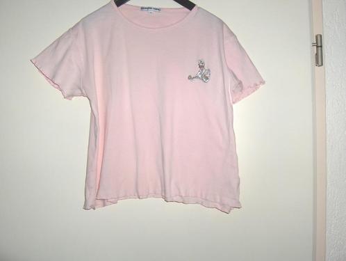 Kort roze katoen Katrien Duck shirt GEORGYA DISNEY 164 goed, Kinderen en Baby's, Kinderkleding | Maat 164, Gebruikt, Meisje, Shirt of Longsleeve