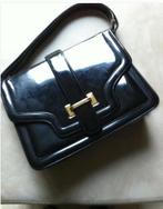 Sjeik dames lak leer handtasje zwart br17 L20 cm, Ophalen of Verzenden, Zo goed als nieuw, Zwart, Handtas