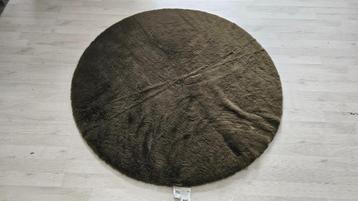 Donkergroen Rond Vloerkleed/Tapijt! 120CM! beschikbaar voor biedingen