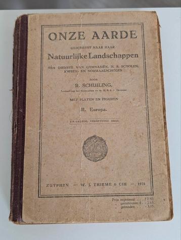 Onze aarde r. Schuiling natuurlijke landschappen  beschikbaar voor biedingen