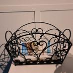 Metalen tijdschriftenrek met hartjes, Ophalen of Verzenden, Gebruikt