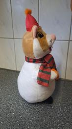 Sneeuwpop hamster knuffel AH nieuw 2025, Albert Heijn, Onbekend, Ophalen of Verzenden, Onbekend