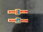 Sigarenbandjes Willem II Belgische gemeentewapens, Ophalen of Verzenden, Gebruikt, Sigarenbandjes