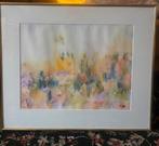 Abstract Aquarel Schilderij, Antiek en Kunst, Kunst | Schilderijen | Modern, Ophalen of Verzenden