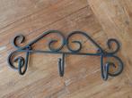 handdoeken/keuken/rekje/kapstokje zwart metaal, Ophalen of Verzenden, Gebruikt