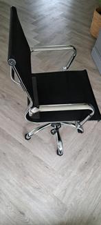 solide zware rvs design bureau stoel Alias? Albed ?, Huis en Inrichting, Stoelen, Metaal, Design, Zo goed als nieuw, Eén