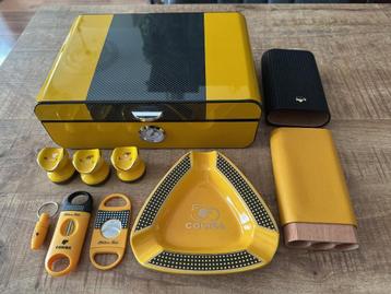 Cohiba - humidor/ sigarenset beschikbaar voor biedingen