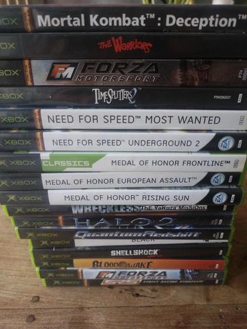 Xbox classic verzameling games beschikbaar voor biedingen