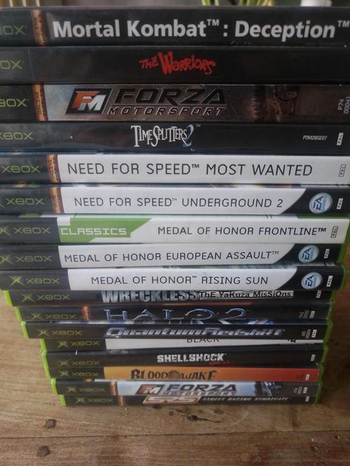 Xbox classic verzameling games, Spelcomputers en Games, Games | Xbox Original, Gebruikt, Avontuur en Actie, 1 speler, Ophalen of Verzenden