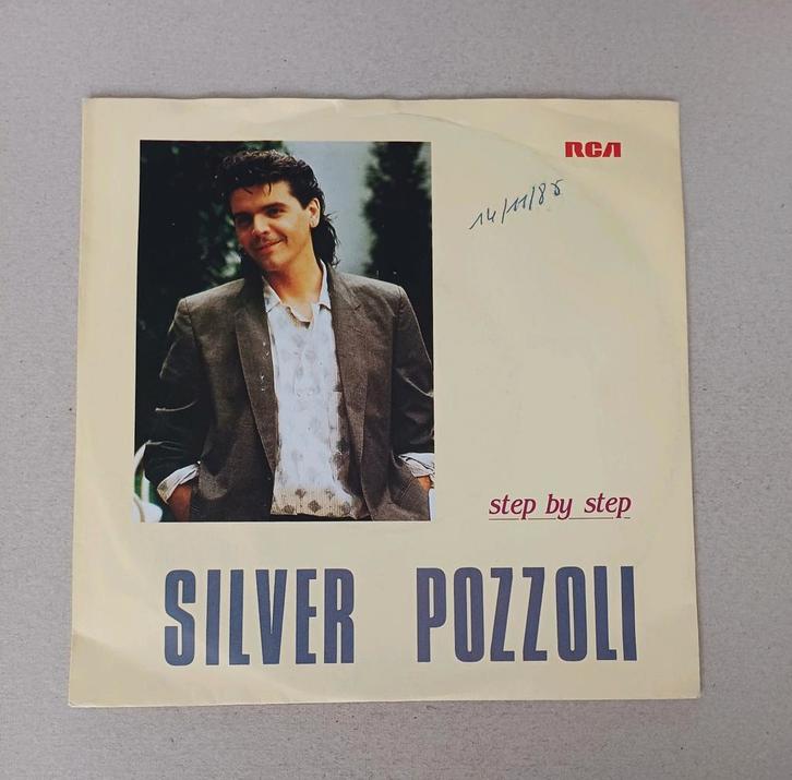Silver Pozzoli - Step By Step, Cd's en Dvd's, Vinyl Singles, Gebruikt, Single, Pop, 7 inch, Ophalen of Verzenden