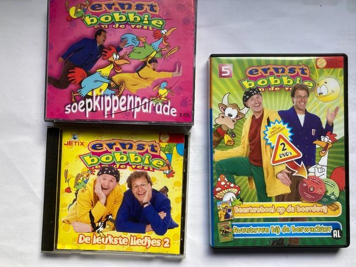 T.K. DVD van Ernst Bobbie en de rest Soepkippenparade, Cd's en Dvd's, Dvd's | Kinderen en Jeugd, Gebruikt, Tv fictie, Avontuur