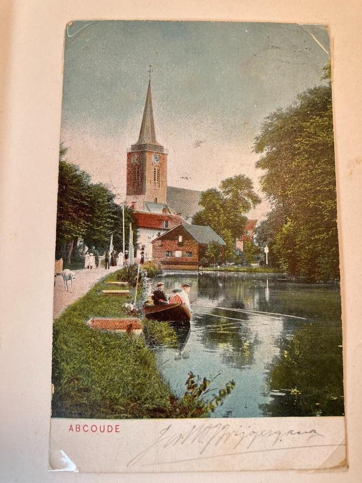 Abcoude album met 38 oude ansichten, Verzamelen, Ansichtkaarten | Nederland, Utrecht, Voor 1920, Verzenden