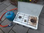 Gasstel compleet met gasfles, Caravans en Kamperen, Kampeeraccessoires, Ophalen
