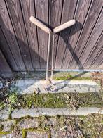 Oude Bietentrekker met Houten Handvatten, Antiek en Kunst, Ophalen