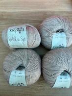 4 bollen Gepard Wild & Soft 60% merino wol /40% tussah zijde, Ophalen of Verzenden, Nieuw, Breien of Haken, Wol of Garen